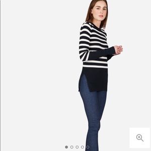 Everlane Breton Ribbed Cotton Sweater